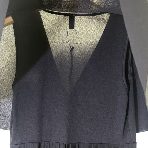 NWT ASOS Maternity Black Cape Back Pleated Long Maxi Dress Women’s Size 4 NEW - Picture 12 of 16